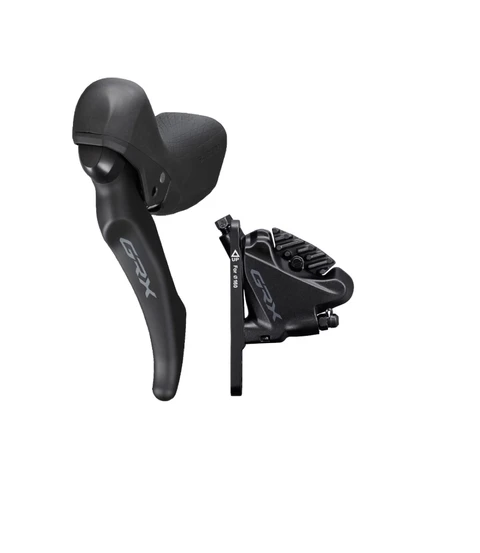 SHIMANO Comando GRX ST-RX600 + BR-RX400 + Tubo Kit Freno Disco 11v